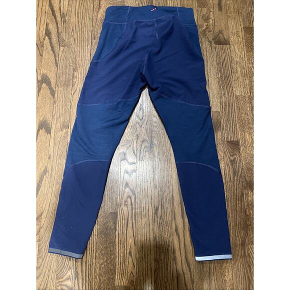 Saucony Running Rights Leggings Blue EXC Small - Picture 6 of 6